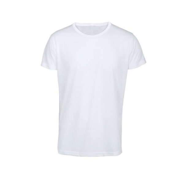 KURSLY WHITE SUBLIMATION T-SHIRT – ADULTS | 140G POLYESTER - Image 1