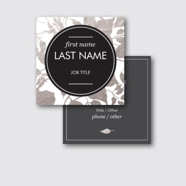 BUSINESS CARDS 6.5CMX6.5CM TWO SIDED (PACK OF 100) - Image 1