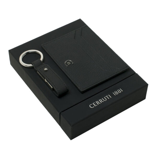 SET HAMILTON BLACK (CARD HOLDER & USB STICK) - Image 1