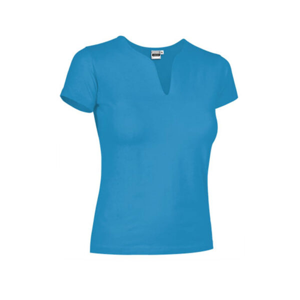 TROPICAL BLUE WOMENS FITTED T-SHIRT - Image 1